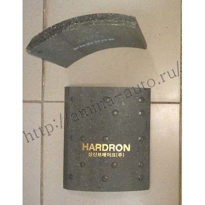 Накладка тормозная задняя (HND) R1 (толстая) 220*18/16*185 16 отв. (HARDRON) SB221