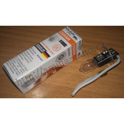 Автолампа H3 24V 70W 64156  (OSRAM) (PK22s) с проводом