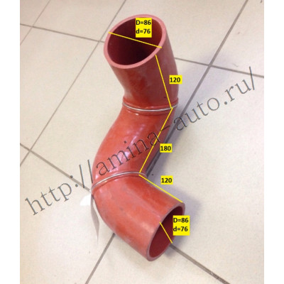 Патрубок (EQB180-20) интеркулера engine IN *