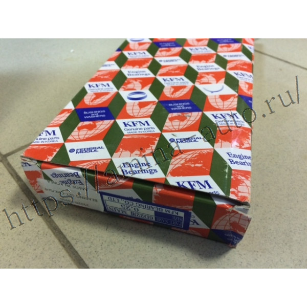 Вкладыши (D6A*/6D22) коренные 0,25 (KFM)