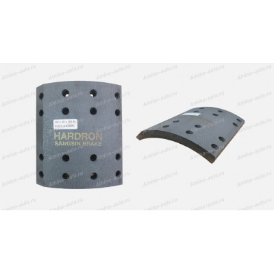 Накладка тормозная задняя (DAEWOO) 220/19 (HARDRON)