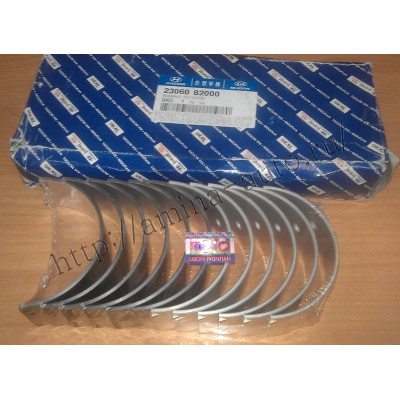 Вкладыши (D6HA*38) ШАТУННЫЕ  STD