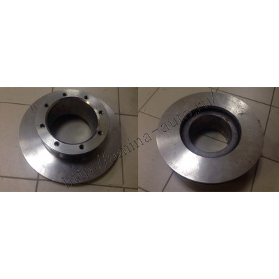 Диск тормозной передний (Higer) 8 отв.  D=377 h=129 T=45