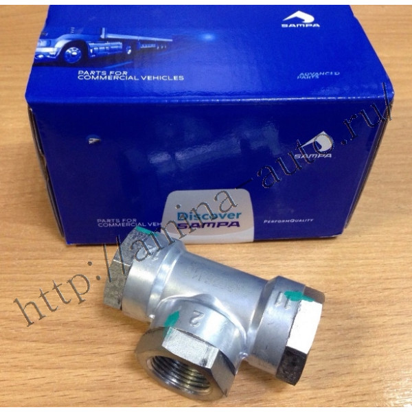 Клапан двухмагистральный (Higer)  резьба M22x1,5