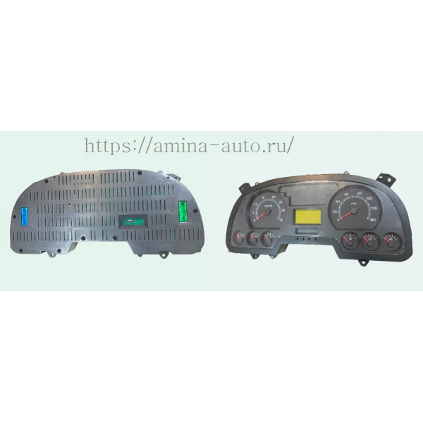 Панель приборов в сборе (Higer) ZB 256H9F5 (1:1250)