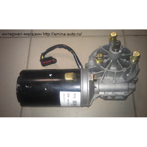Мотор стеклоочистителя ZD2735 180W 24V  5 контактов в ряд