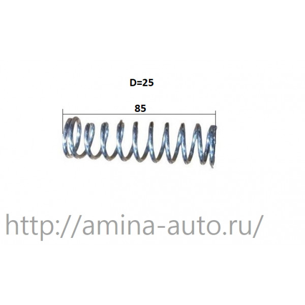 Пружина педали сцепления L=85 мм.D=25 мм