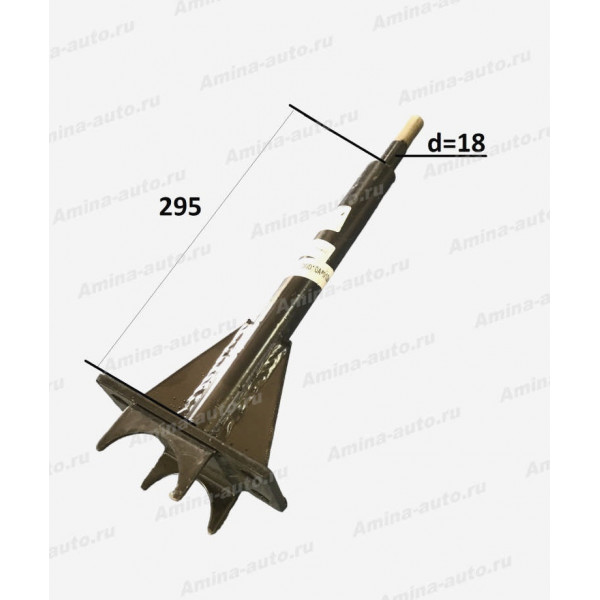Стойка стабилизатора заднего (Higer) L=295 шток D=18 *