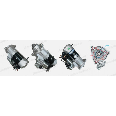 Стартер (ISLe340-40) 24V/8,5kw 12зуб.