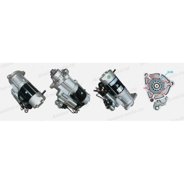 Стартер (ISLe340-40) 24V/8,5kw 12зуб.