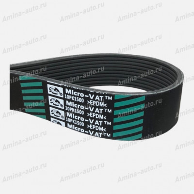 Ремень 10PK1500 (YC80-10PK1500BG) (Хайгер 6119) YUCHAI YC6MK9375N-50 2023г. *