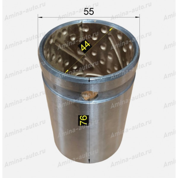 Втулка тормозного вала 44*50 L=76 заднего *