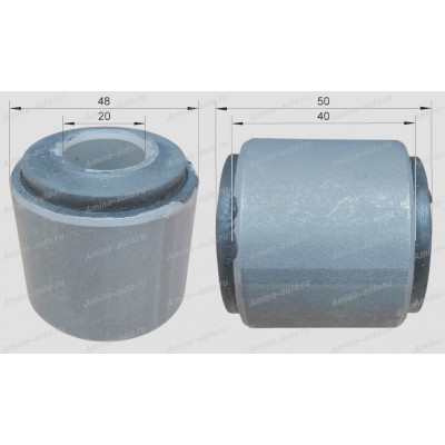 Сайлентблок стойки стабилизатора 20*48 L=50  *