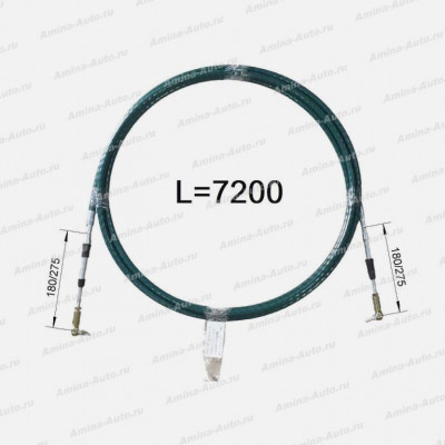 Трос КПП (Yutong) L=7200 (реально длина 7250) *