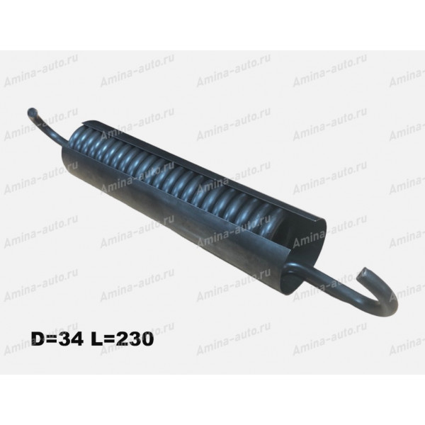 Пружина тормозных колодок задняя D34 L230/242 в кожухе