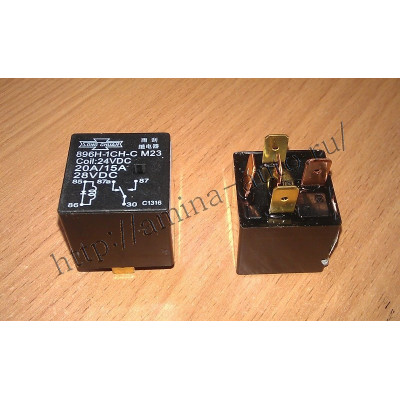Реле 896H-1CH-C M23  24VDC 20/15A 28VDC  5-контактов *