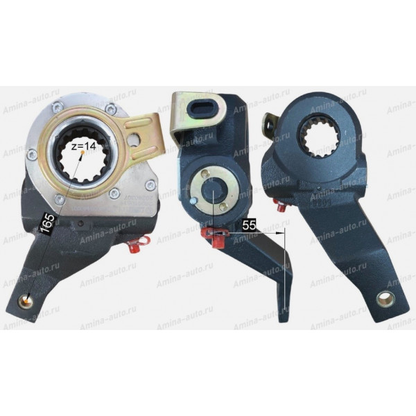 Трещотка тормозная передняя 14 шл. автомат LH 8035 L=165mm/50mm *