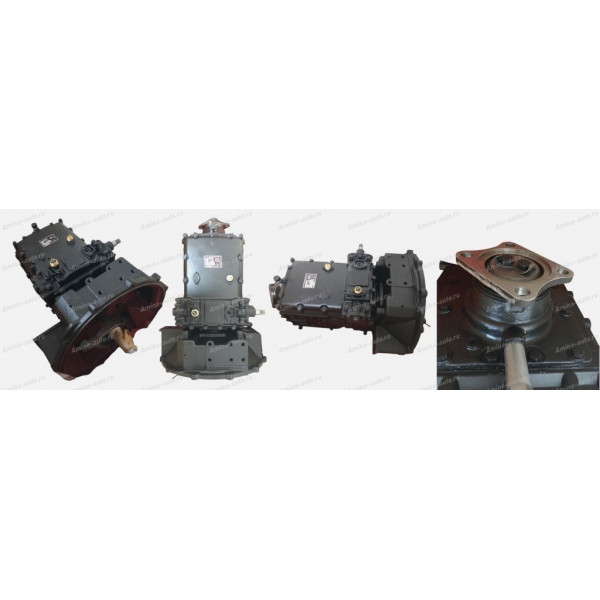 КПП (Higer) S6-100 1106903136 (17KF4-00030) (6.37--0.74) в сборе *