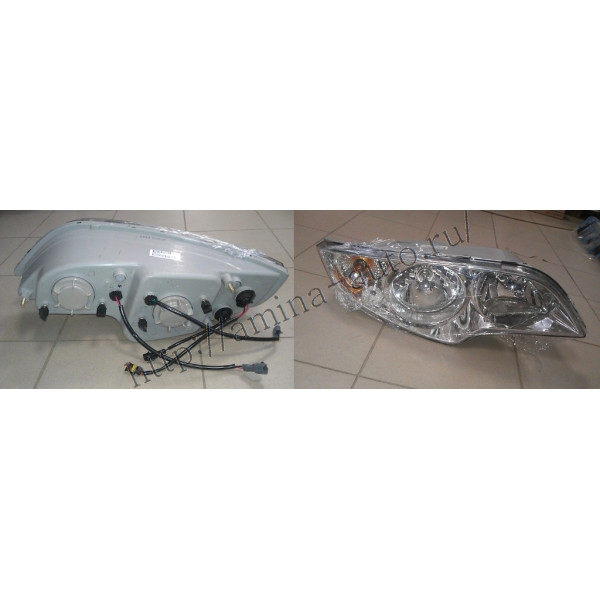 Фара (Higer) KLQ 6826, KLQ 6885, KLQ 6840 RH (4 фишки) *