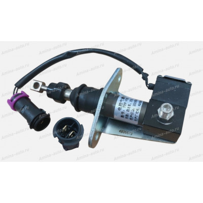 Клапан отсечки топлива (глушилка) (EQB, 6CT) 24V *