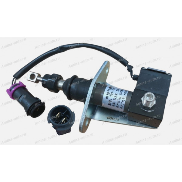Клапан отсечки топлива (глушилка) (EQB, 6CT) 24V *