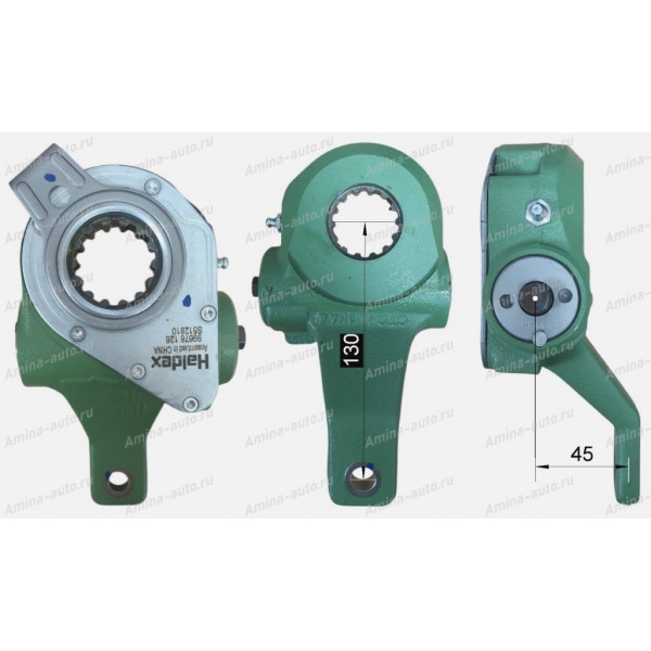 Трещотка тормозная задняя 14 шл. автомат RH 4051 L=130mm/45mm *