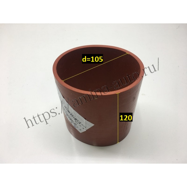 Патрубок интеркулера (Yutong) ISDe245-30 выпуск №1 L=120 d=105