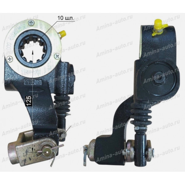 Трещотка тормозная задняя 10 шл. автомат RH L=125mm *