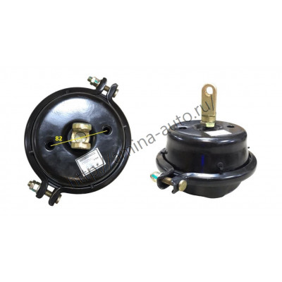 Камера тормозная передняя LH короткий шток, 2 отв. M12x1,5 Lм/отв.=82