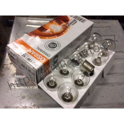 Автолампа 12V P21W (BA15s) 7506  OSRAM