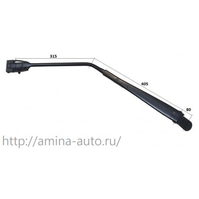 Поводок стеклоочистителя (Yutong) LH 80/405/315 d=12