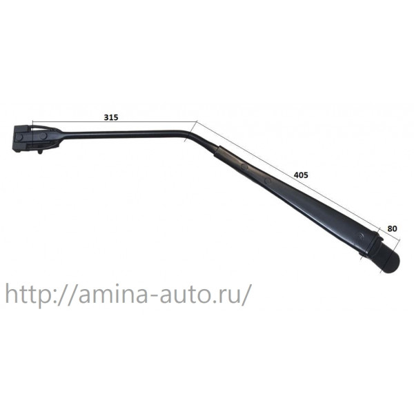 Поводок стеклоочистителя (Yutong) LH 80/405/315 d=12