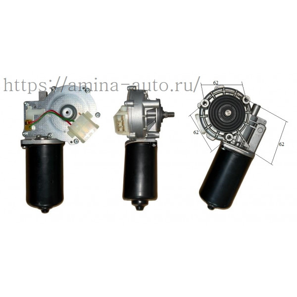 Мотор стеклоочистителя (HND) 24V W28707 4311A вал конус под гайку
