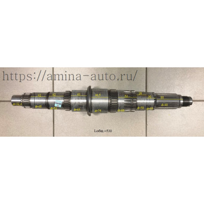 КПП 17K17-00030 Вал вторичный L=530