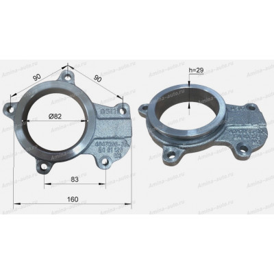 Фланец турбокомпрессора HX40W (ISLe) *