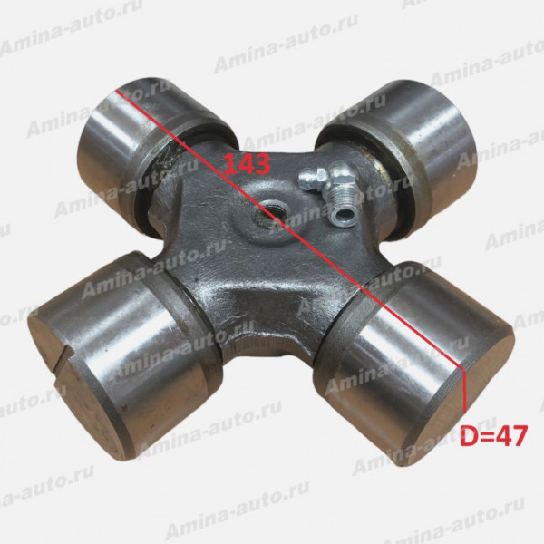 Крестовина кардана 47*143 4 чашки (EVR)