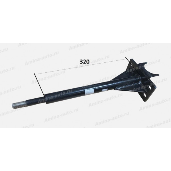 Стойка стабилизатора переднего (Higer) L=320 втулка d=18mm *