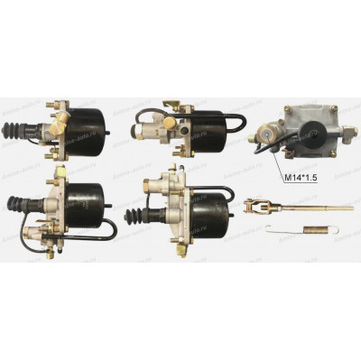 ПГУ сцепления D105/22,2 короткое 96*96 (длина бачка 80мм) M12x1,5/M14x1,5 *